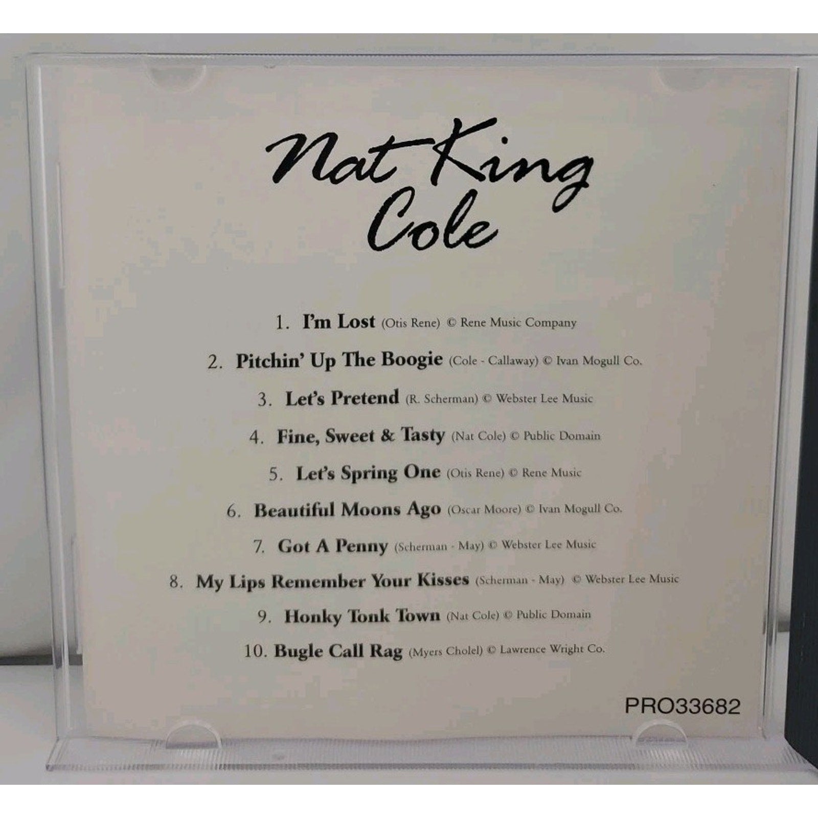A Profile Of Nat King Cole CD