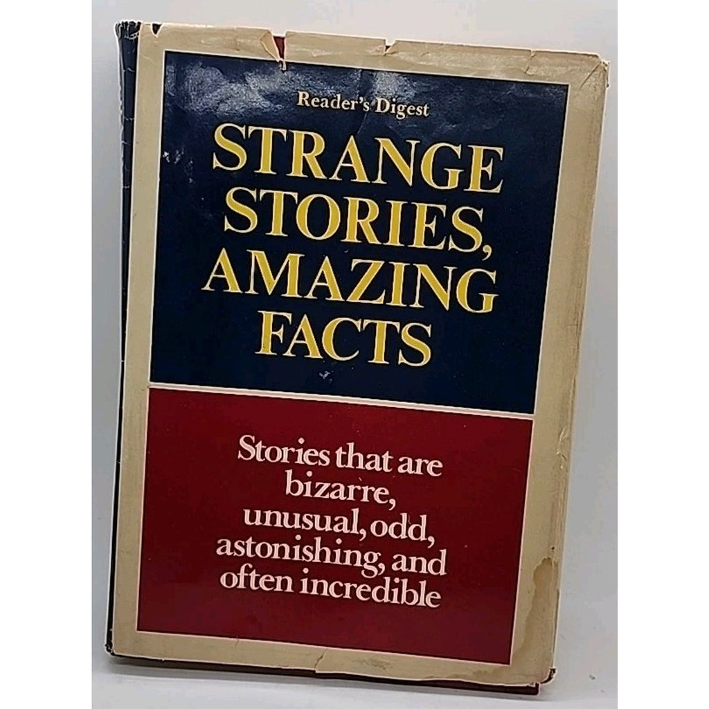 Readers Digest Strange Stories Amazing Facts1976 Vintage Book