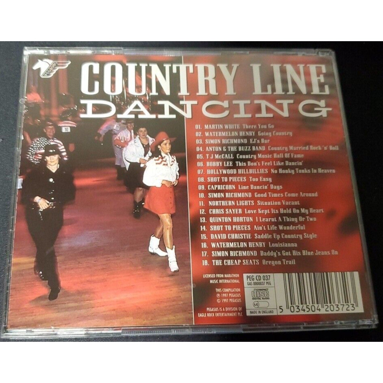 Country Line Dancing Line Dancin' Days (CD)