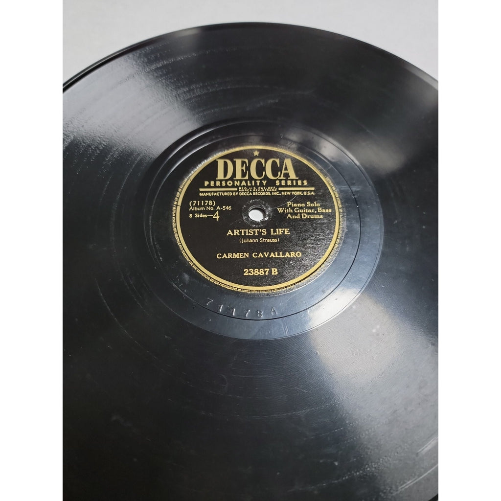 Vienna Life/Artists Life By Johann Strauss Record