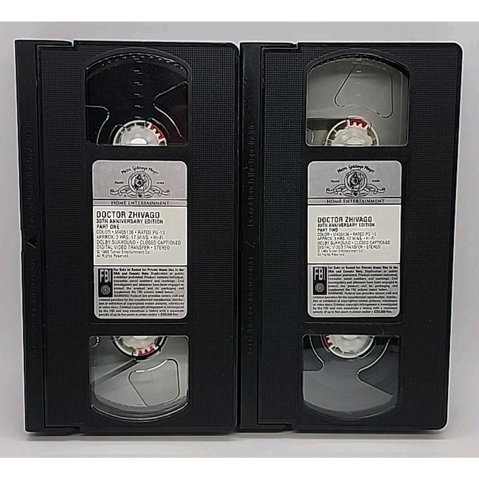 Doctor Zhivago (VHS, 2000, 2-Tape Set, 30th Anniversary Edition)