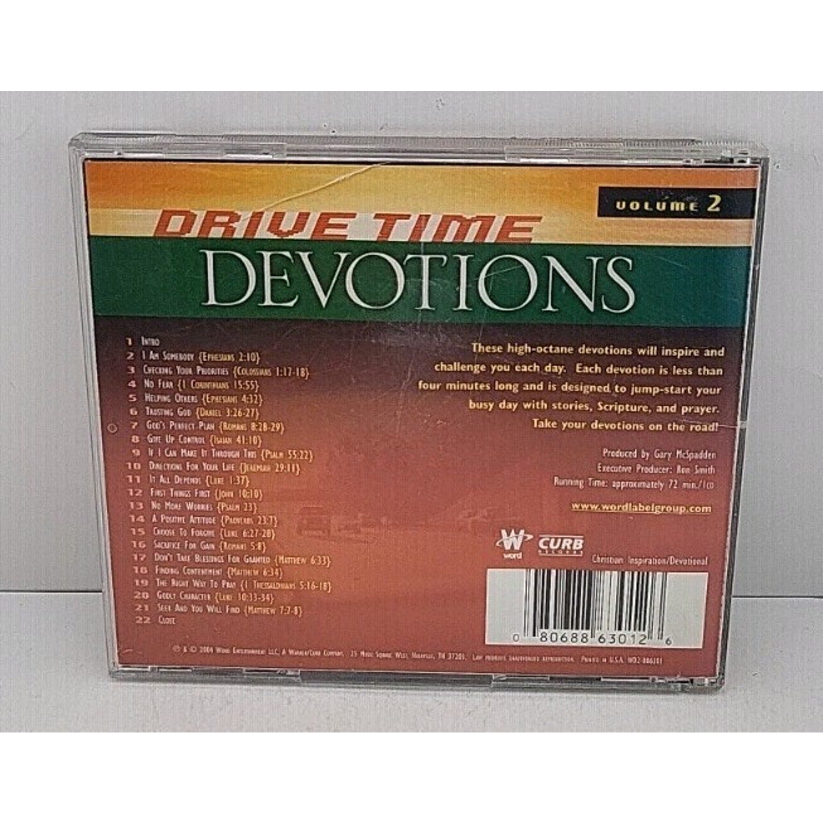 Vol. 2 Drive Time Devotions by Various (CD, 2004)