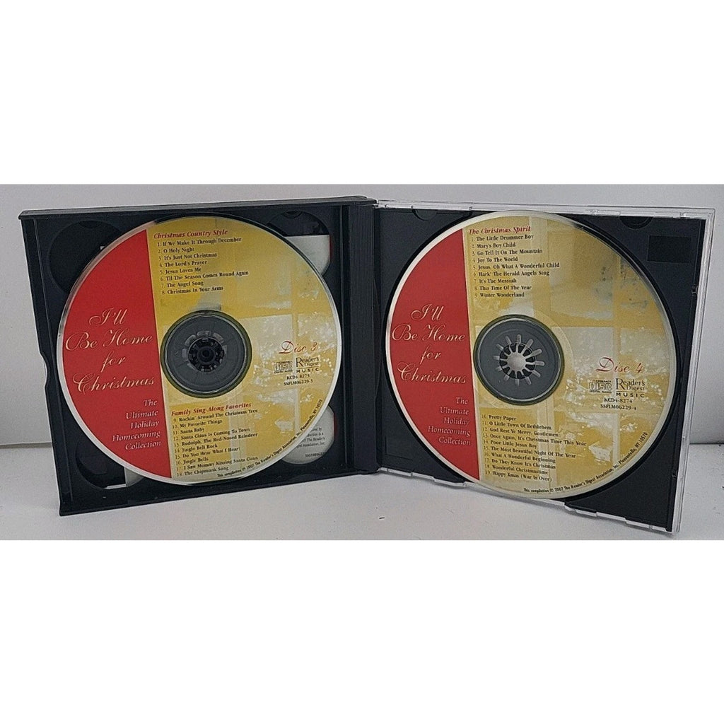 Readers Digest I'll Be Home For Christmas Ultimate Holiday Homecoming 4 CD