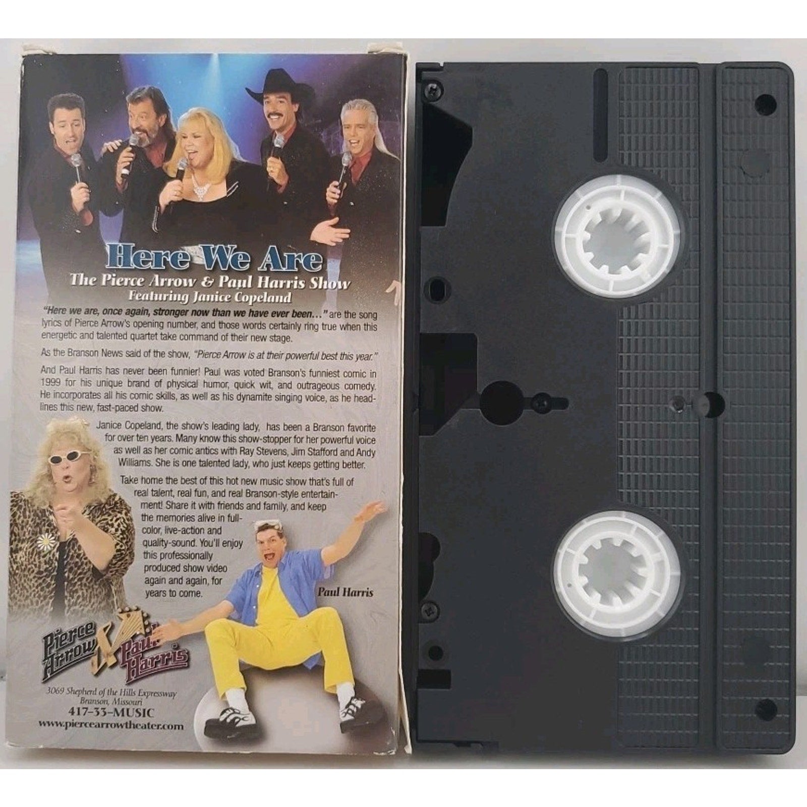 Pierce Harrow & Paul Harris Here We Are (VHS)