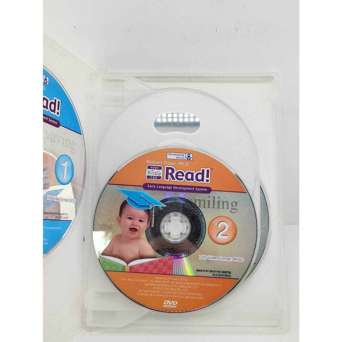 Your Baby Can Read DVD 4 Disc Robert Titzer Early Language Development System FS