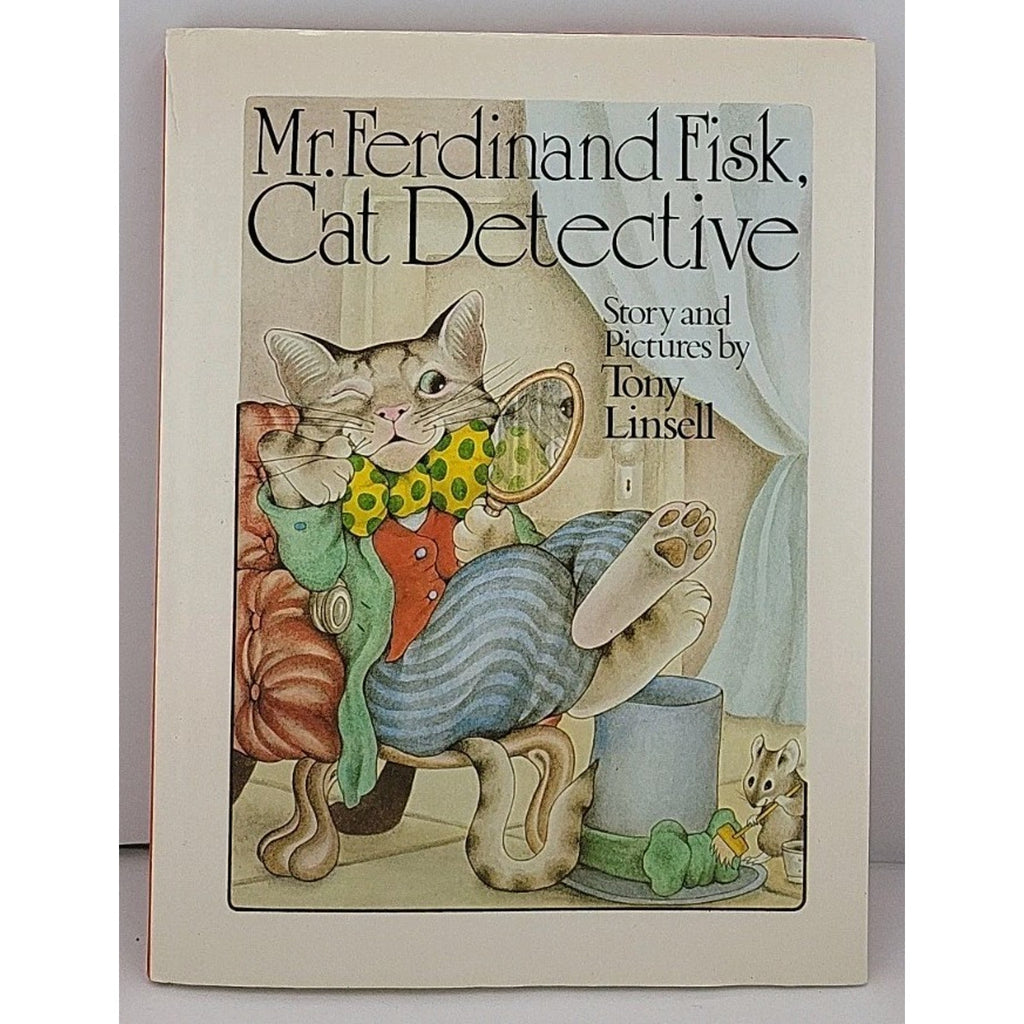 Mr. Ferdinand Fisk Cat Detective Tony Linsell Great Britain Edition 1979 HB/DJ