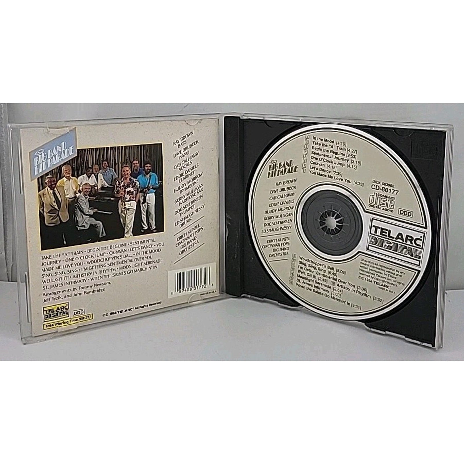 Big Band Hit Parade by Erich Kunzel (CD, 1990)