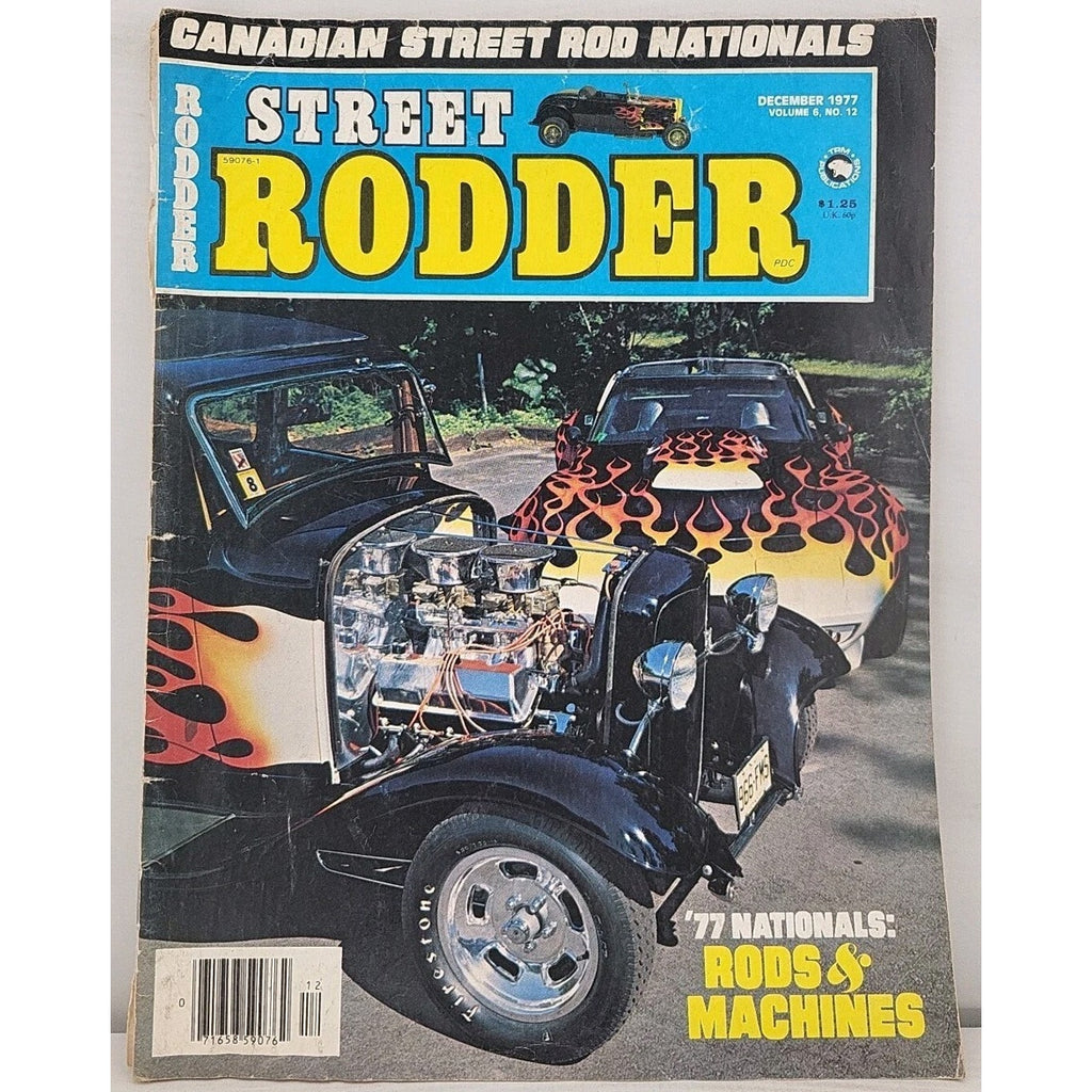Street Rodder Magazine - December 1977 - Volume 6 No. 12 *Acceptable*