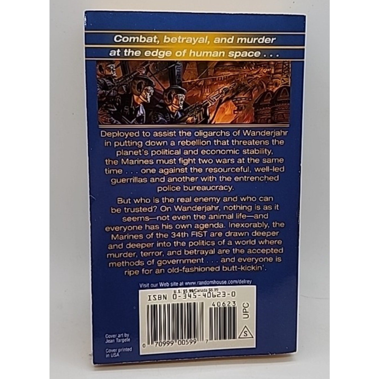 Starfist: School of Fire by David Sherman and Dan Cragg (1998, Mass Market)