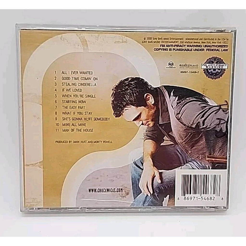 Starting Now by Chuck Wicks (CD, Jan-2008, SBMG)
