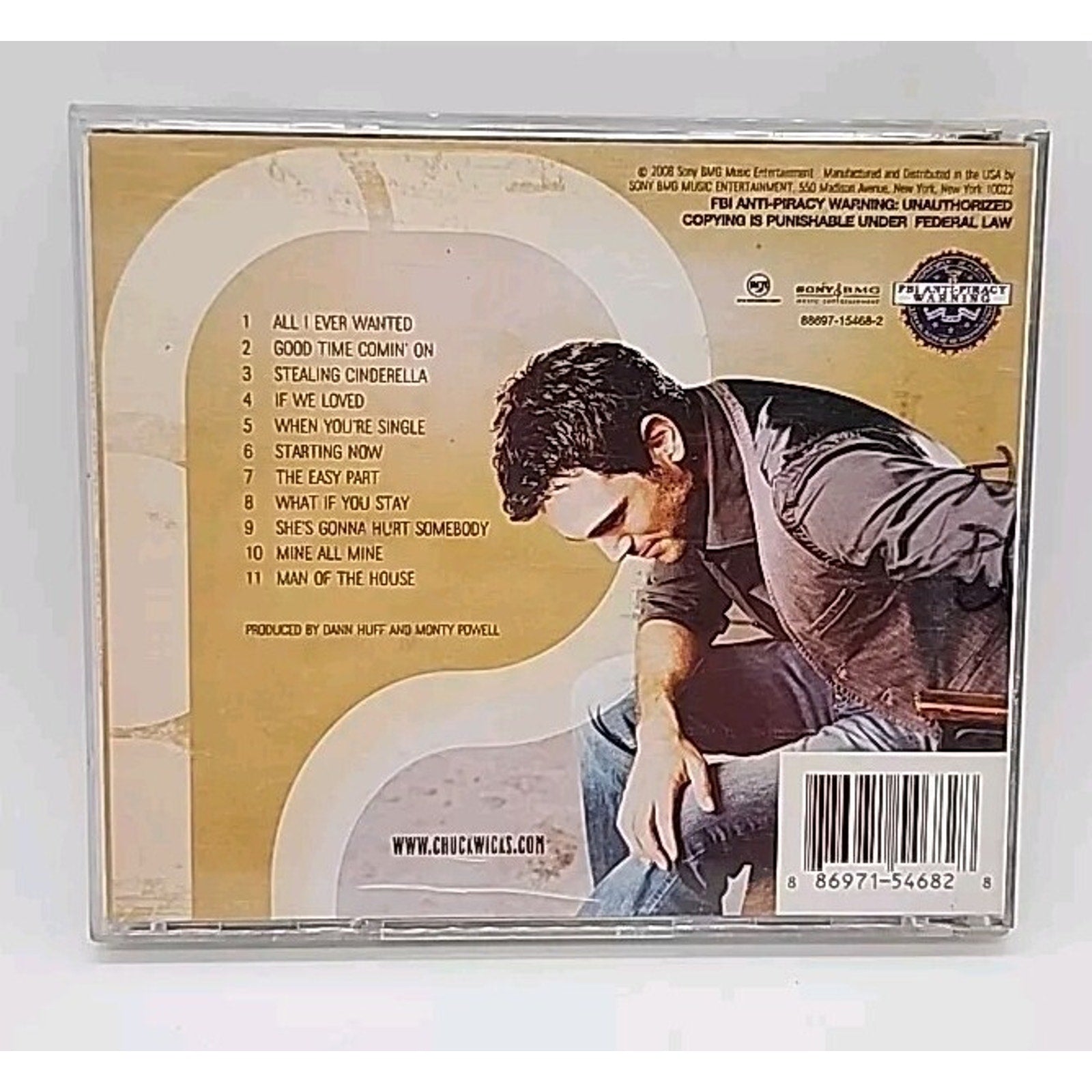 Starting Now by Chuck Wicks (CD, Jan-2008, SBMG)
