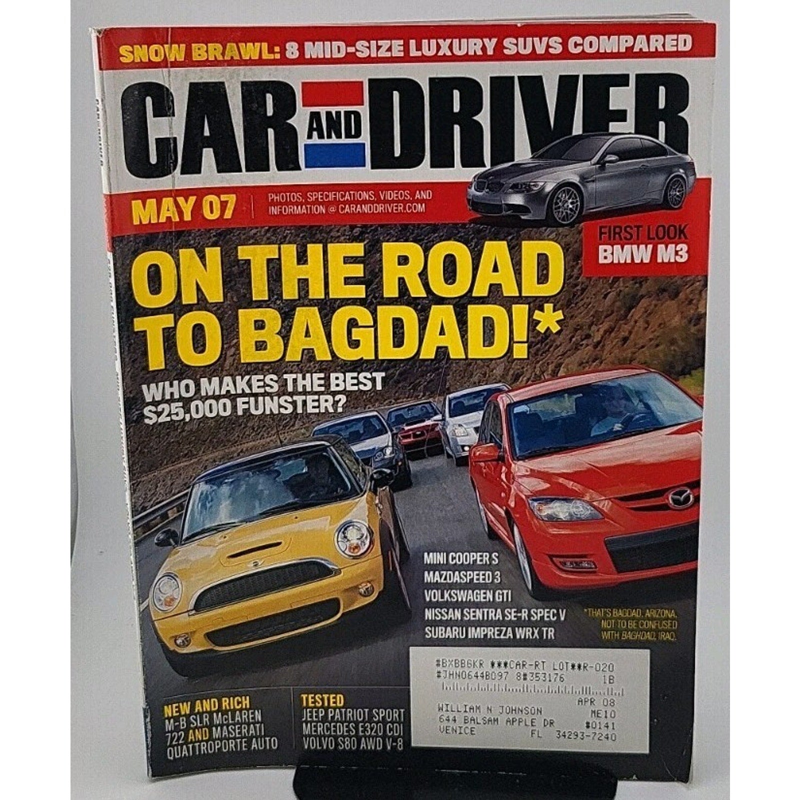 Car And Driver Magazine - May 2007 - Vol. 52 No. 11