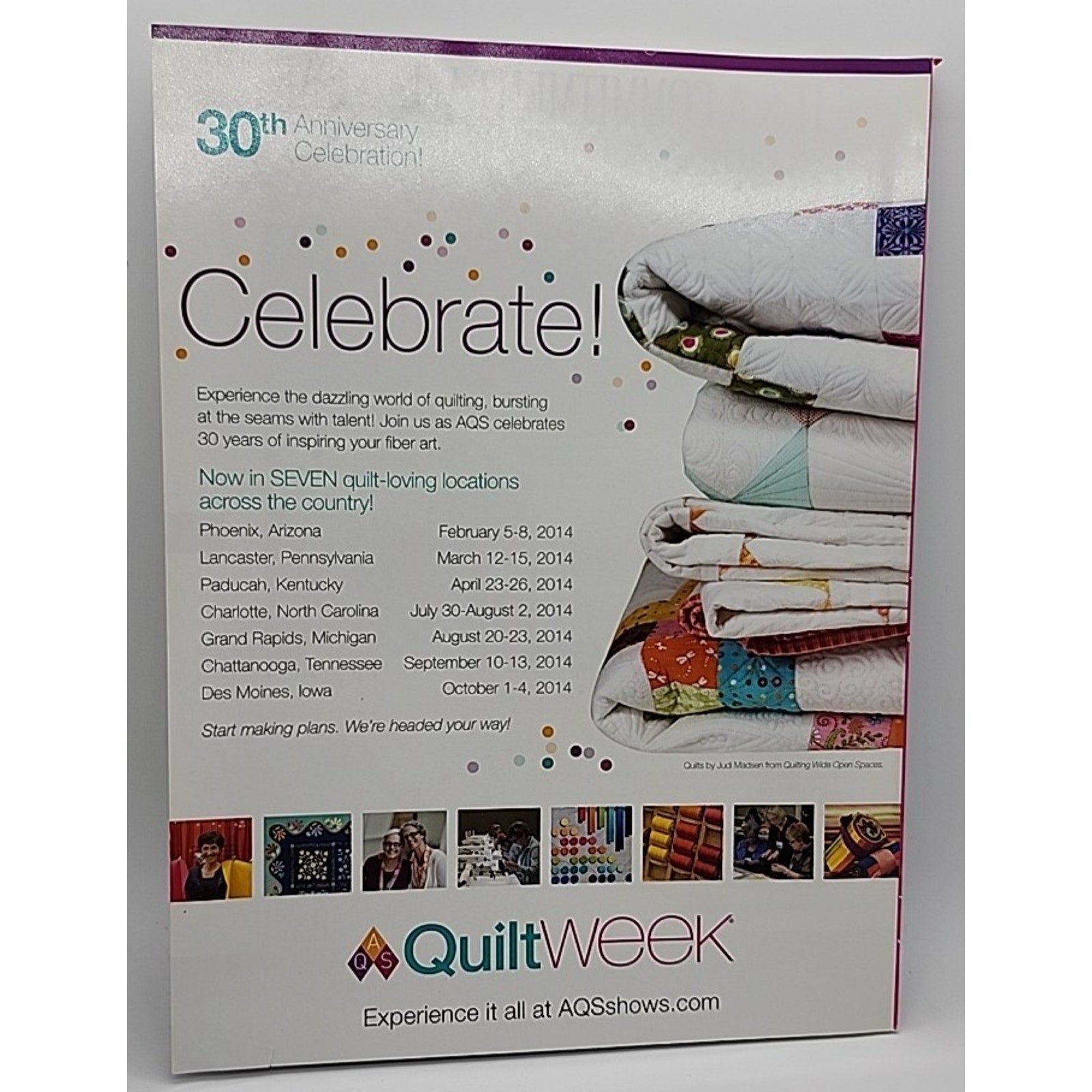 The Quilter Magazine April May 2014 Complete w/Full-Size Patterns - 14 Projects