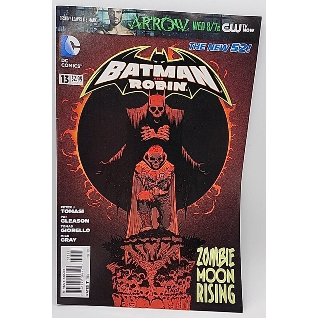 Batman & Robin 13 (2012) Zombie Moon Rising New 52! DC Comics