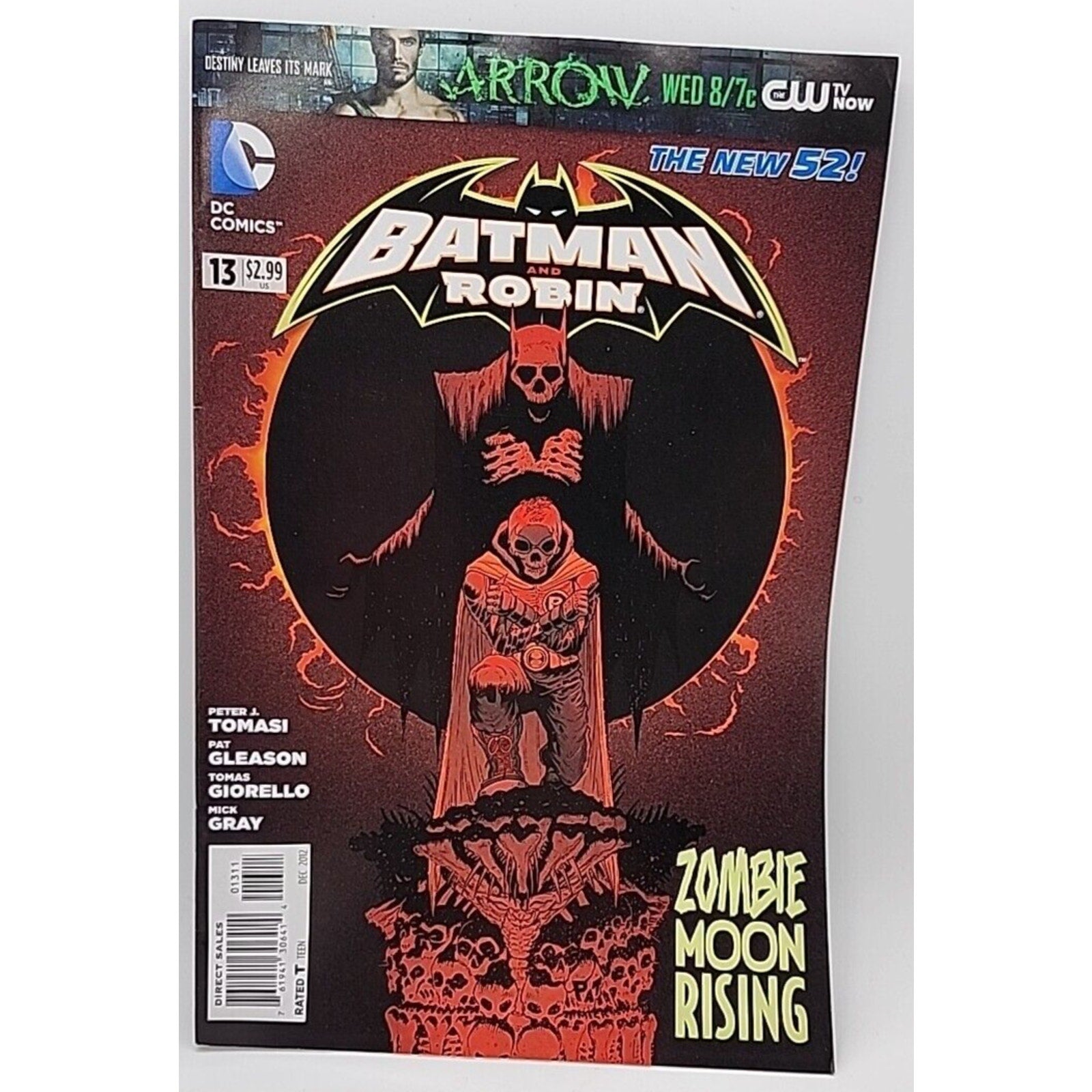 Batman & Robin 13 (2012) Zombie Moon Rising New 52! DC Comics