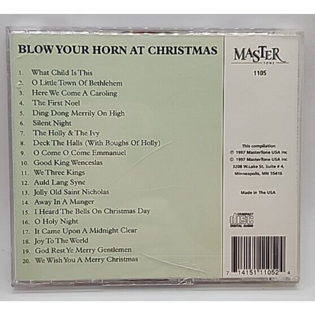 Blow Your Horn At Christmas By Various Artists (CD 1997)