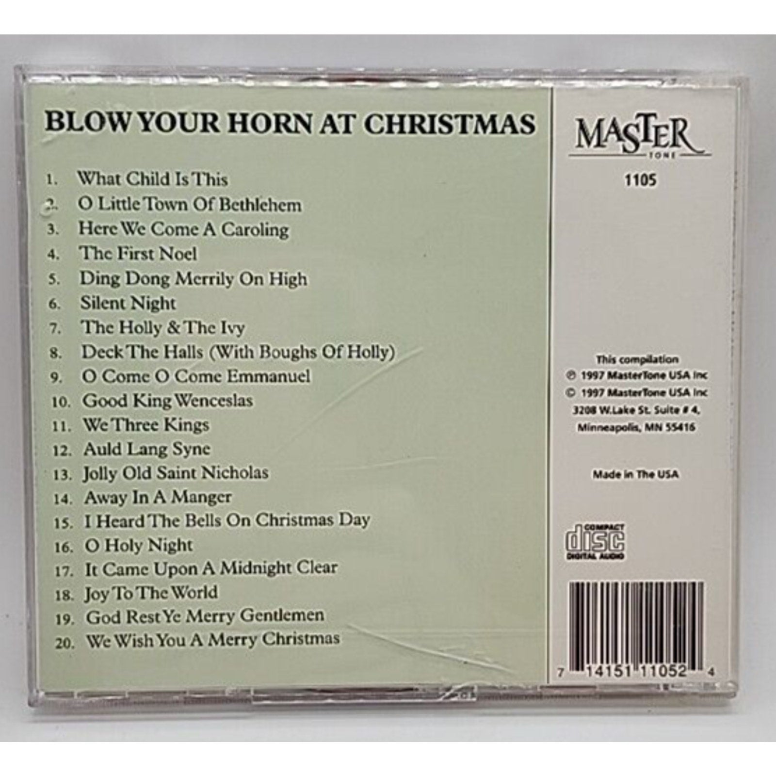 Blow Your Horn At Christmas By Various Artists (CD 1997)