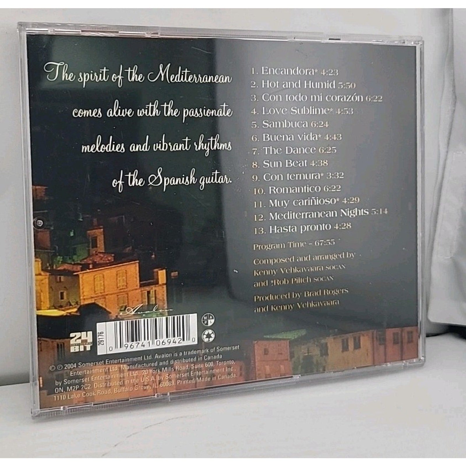 Mediterranean Nights by Vehkavaara & Piltch (CD, 2004)