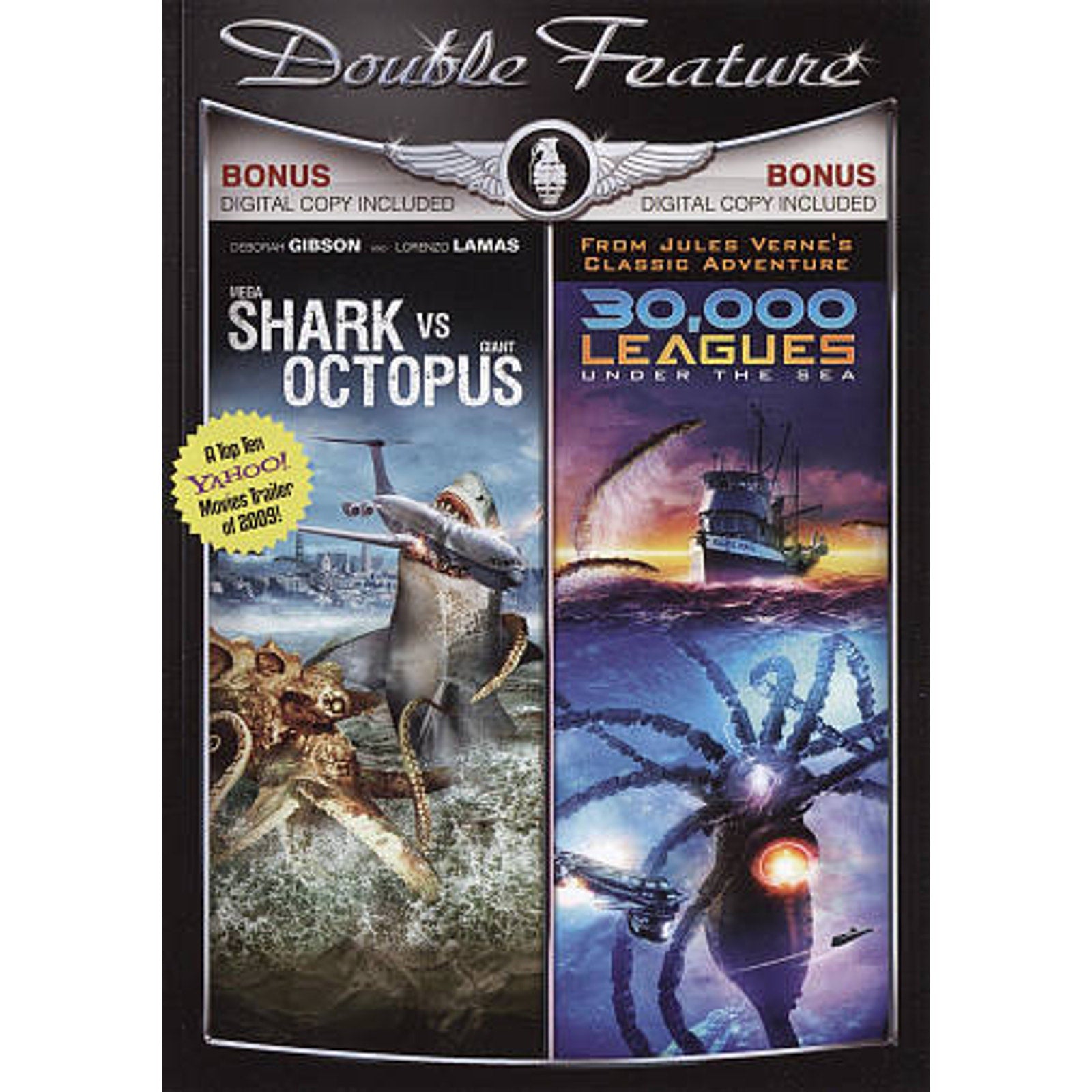Mega Shark vs. Giant Octopus/30, 000 Leagues Under the Sea (DVD, 2010)