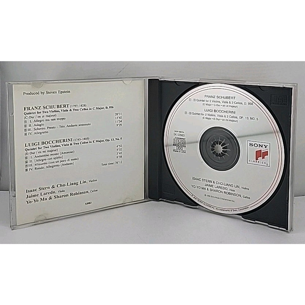 Quintets by Schubert / Boccherini / Stern / Laredo / Ma (CD, 1996)