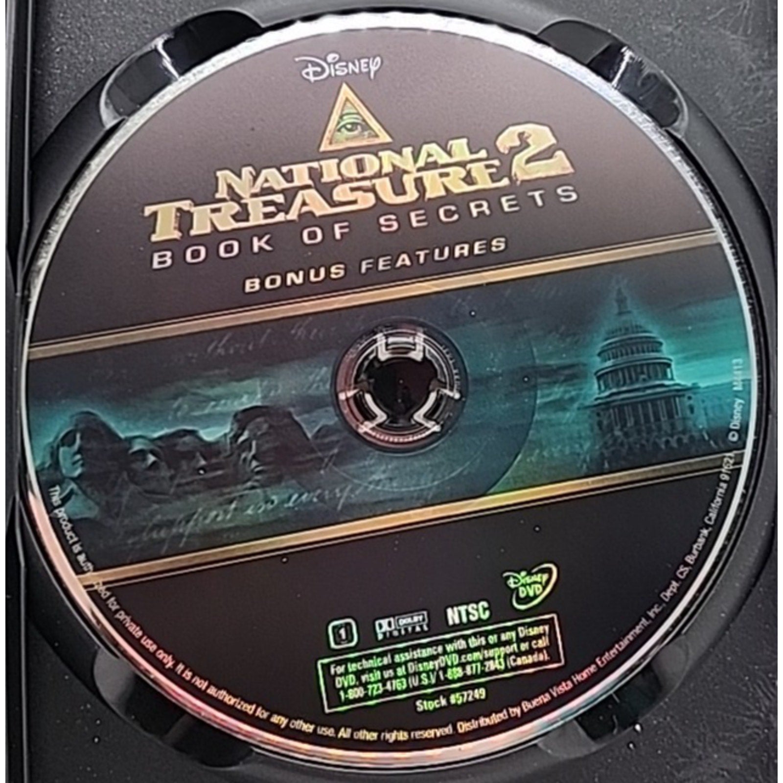 National Treasure 2 : Book of Secrets (DVD, 2008, 2-Disc Set)