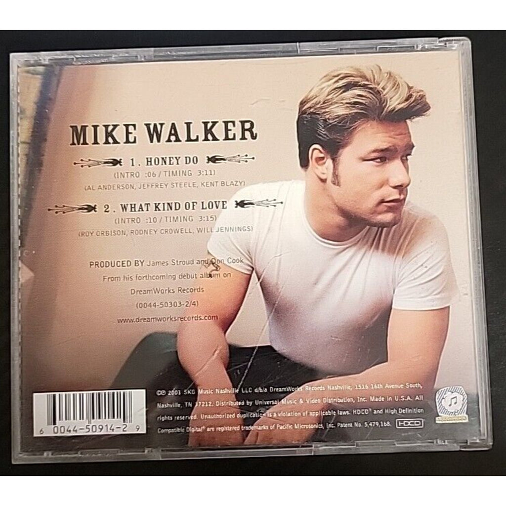Honey Do [Single] by Mike Walker (CD, May-2001, Dreamworks Nashville)