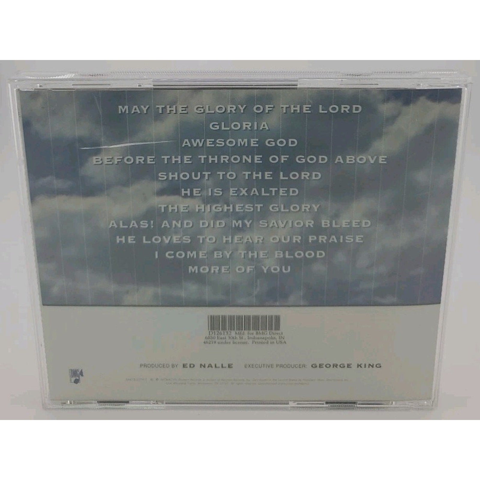 A Cappella Worship: The Highest Glory by Glad CD, 1998 World Country Folk