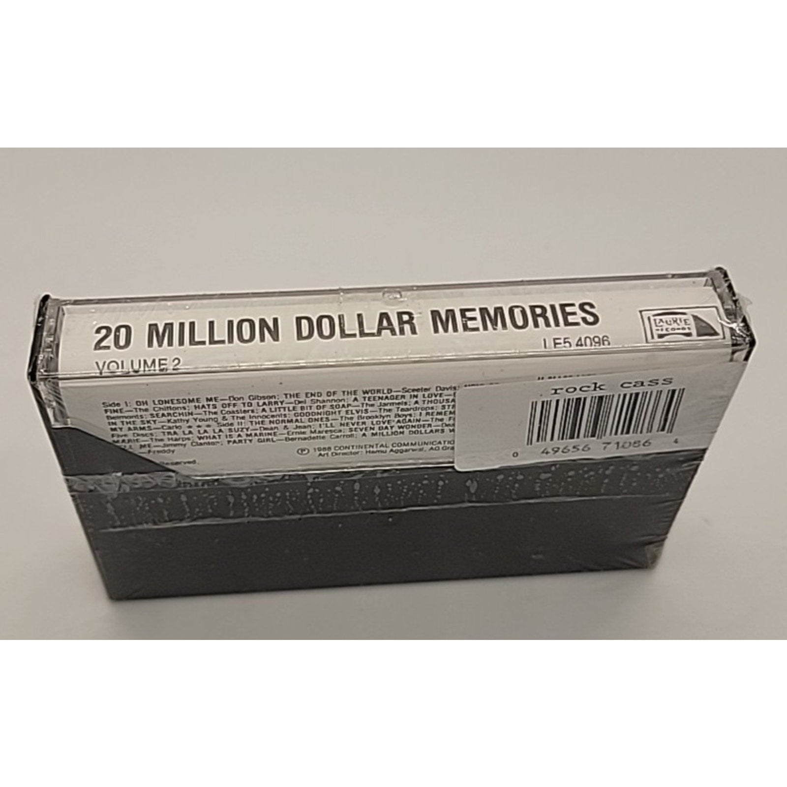 20 Million Dollar Memories Vol 1 (Cassette, 1988, Laurie Records) *Brand New*