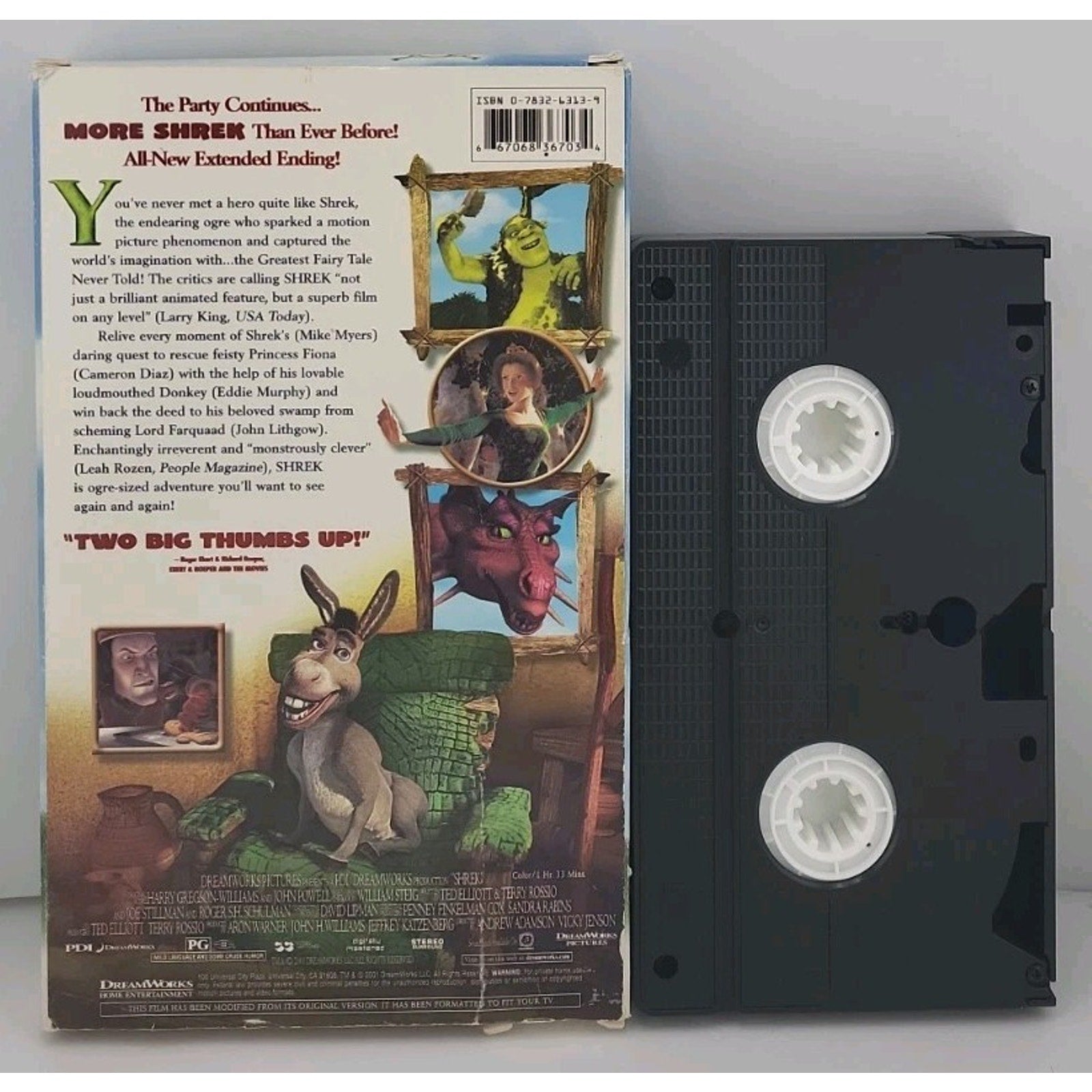 Shrek (VHS, 2001)