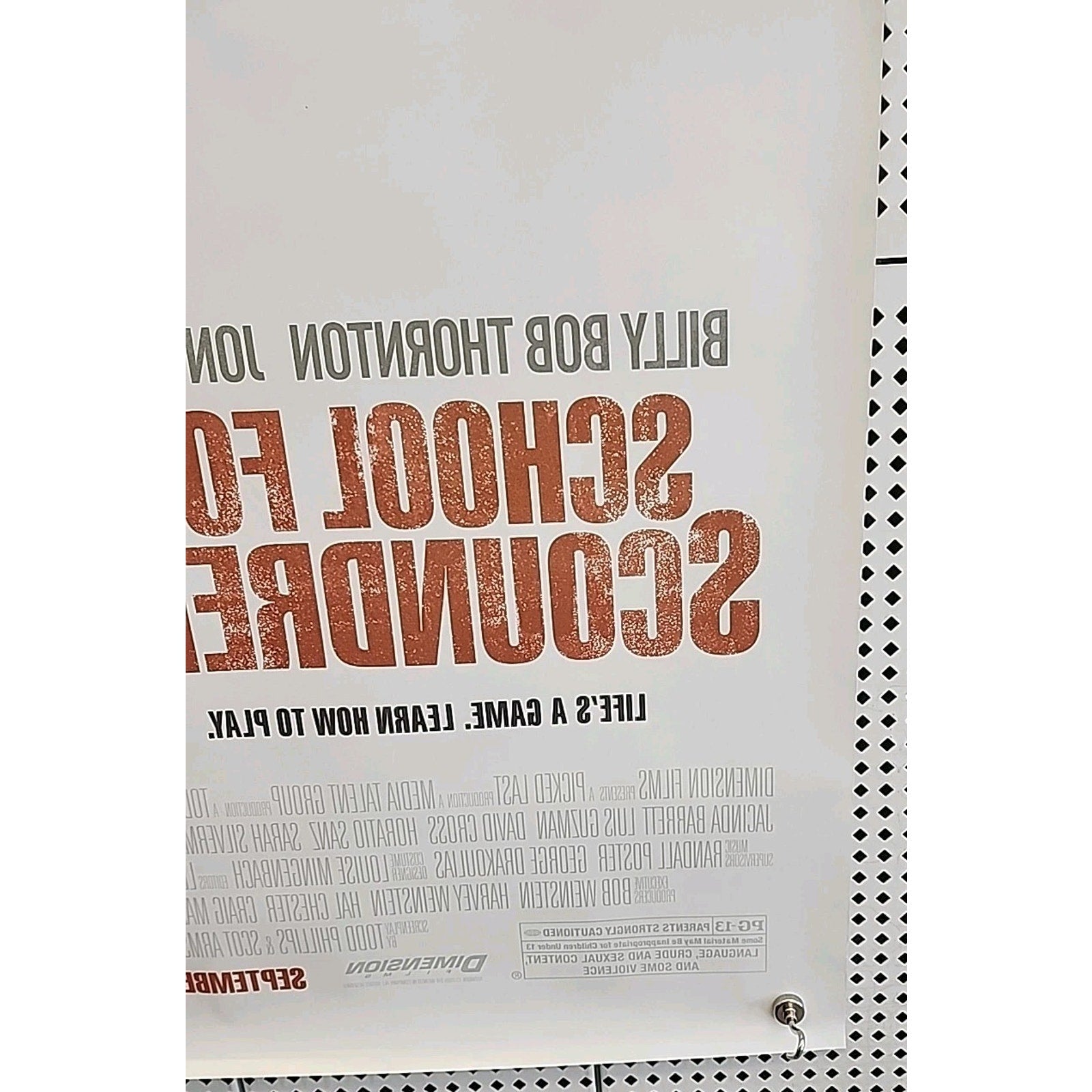 School For Scoundrels Original 27x40 D/S Movie Poster 2006