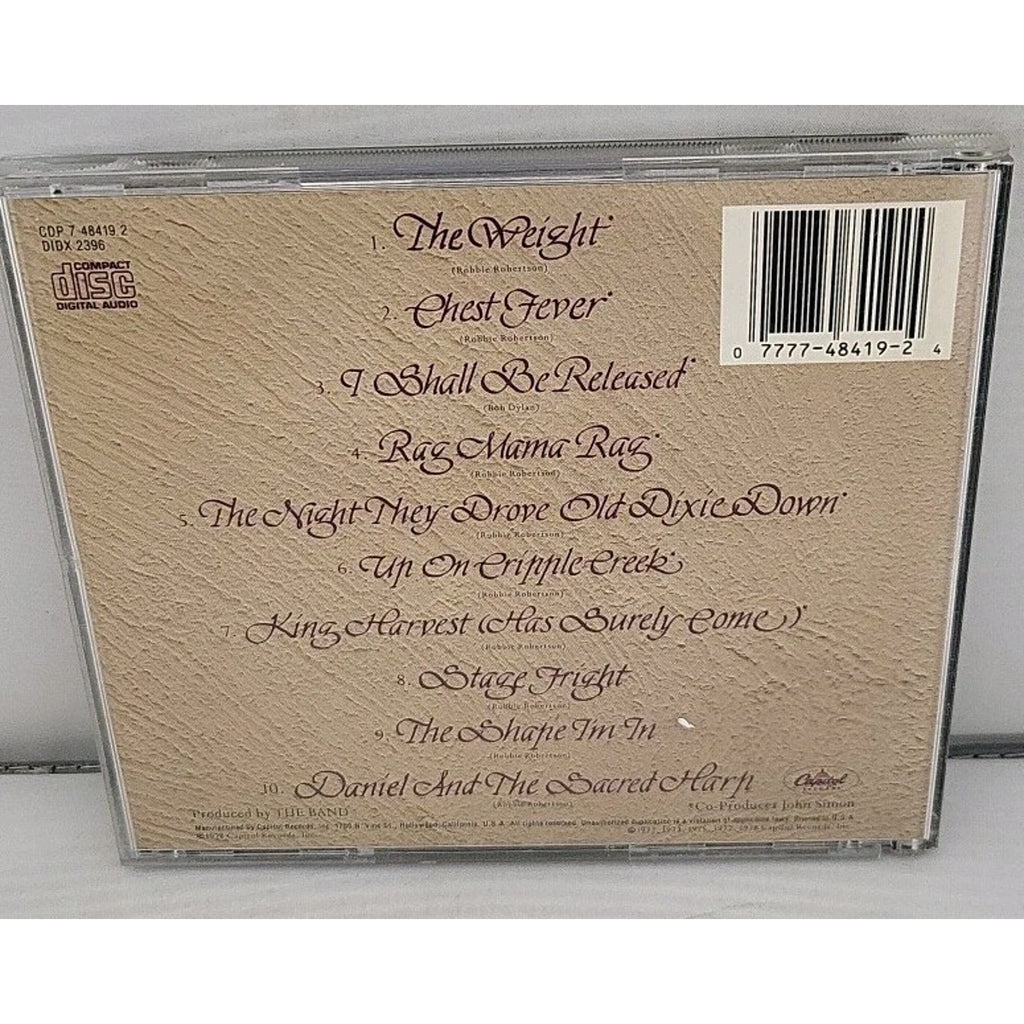 Anthology, Vol. 1 by The Band (CD, Capitol/EMI Records)