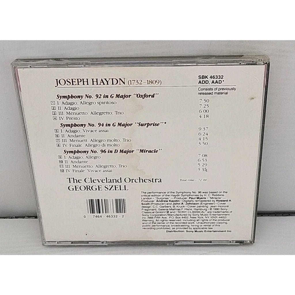 Symphony Nos 92 by Invocation (CD, 1991)