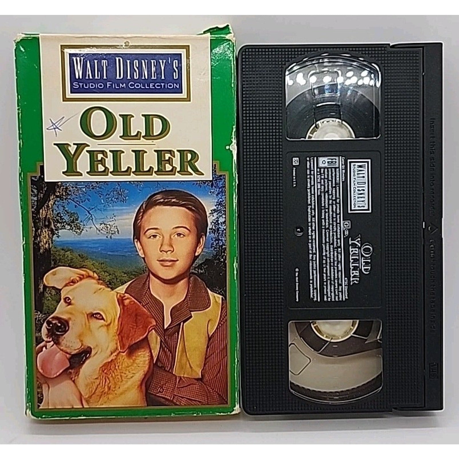 Old Yeller (VHS, 1957/1983) Walt Disney Home Video