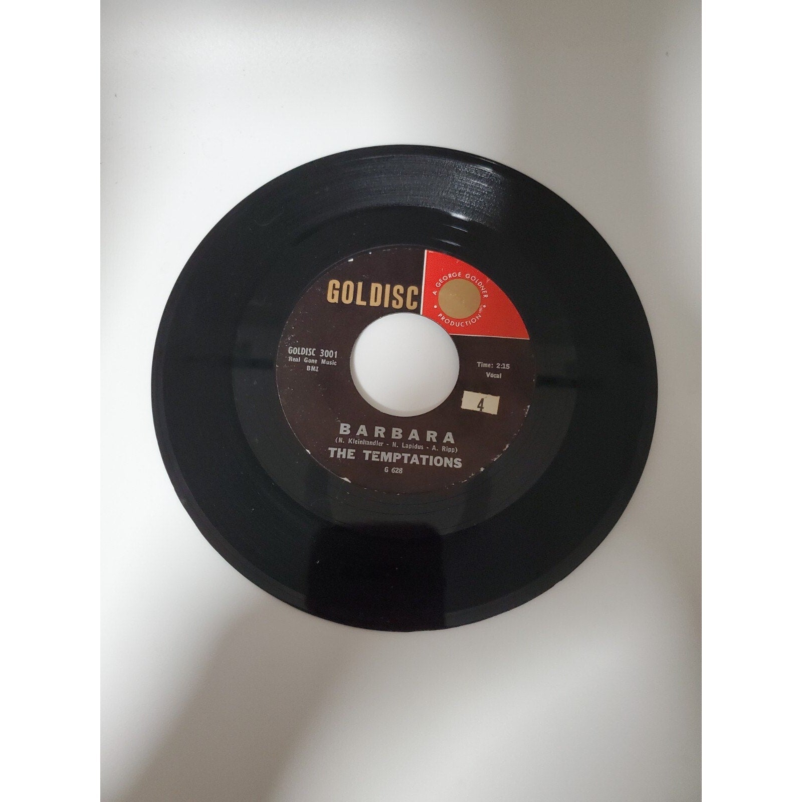 The Temptations - Someday - 45RPM Record - Singles