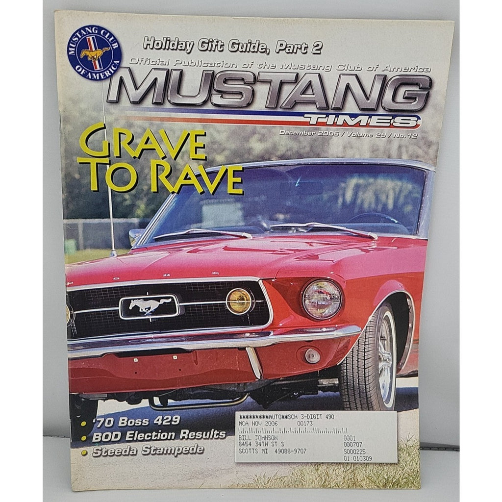 Mustang Times December 2005 Volume 29 #12