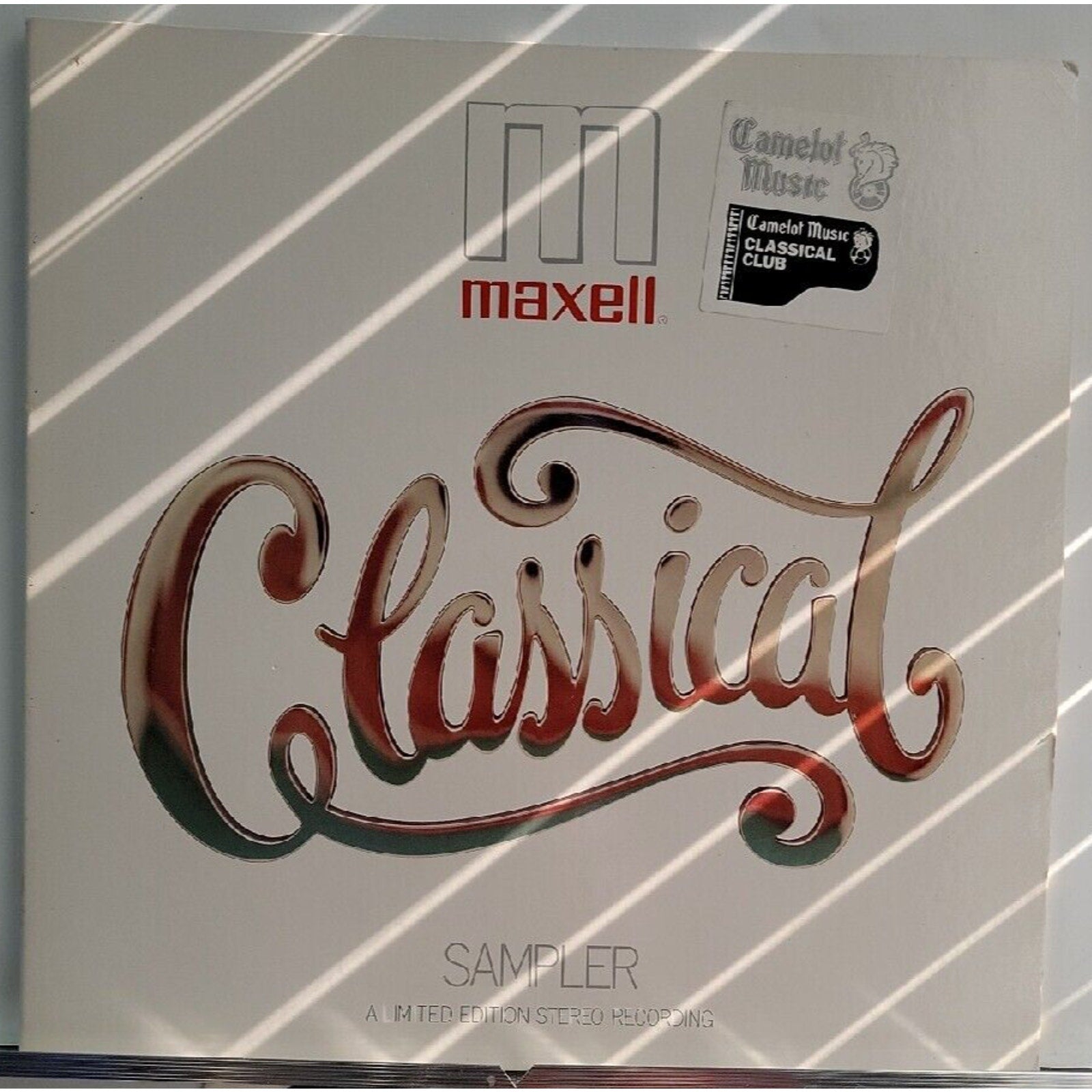 Various – Maxell Classical Sampler LP - RCA – DPL1-0353 (Record)