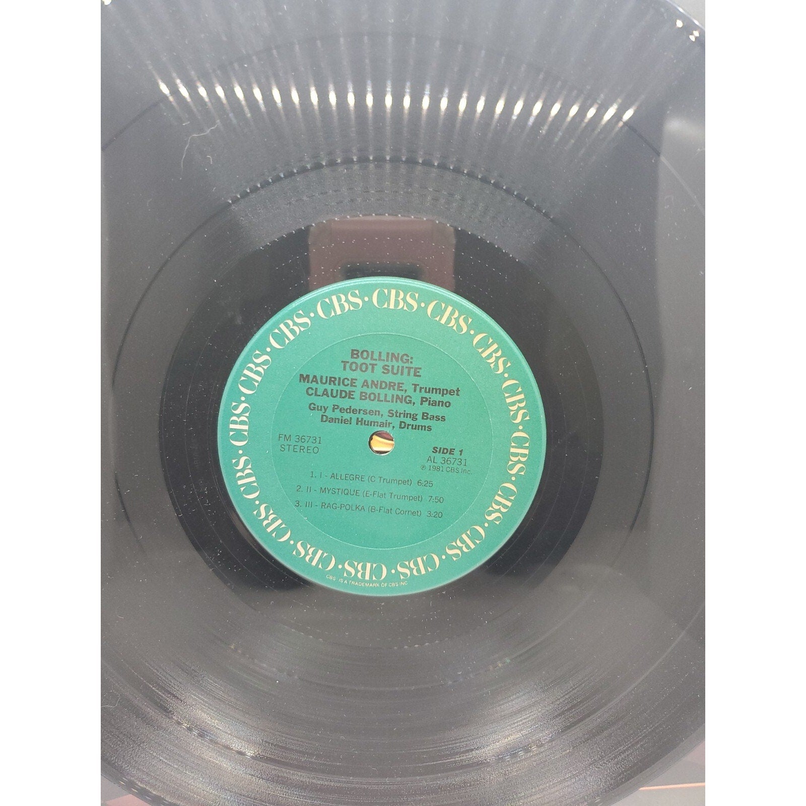 Maurice Andre - Bolling Toot Suite (Record)