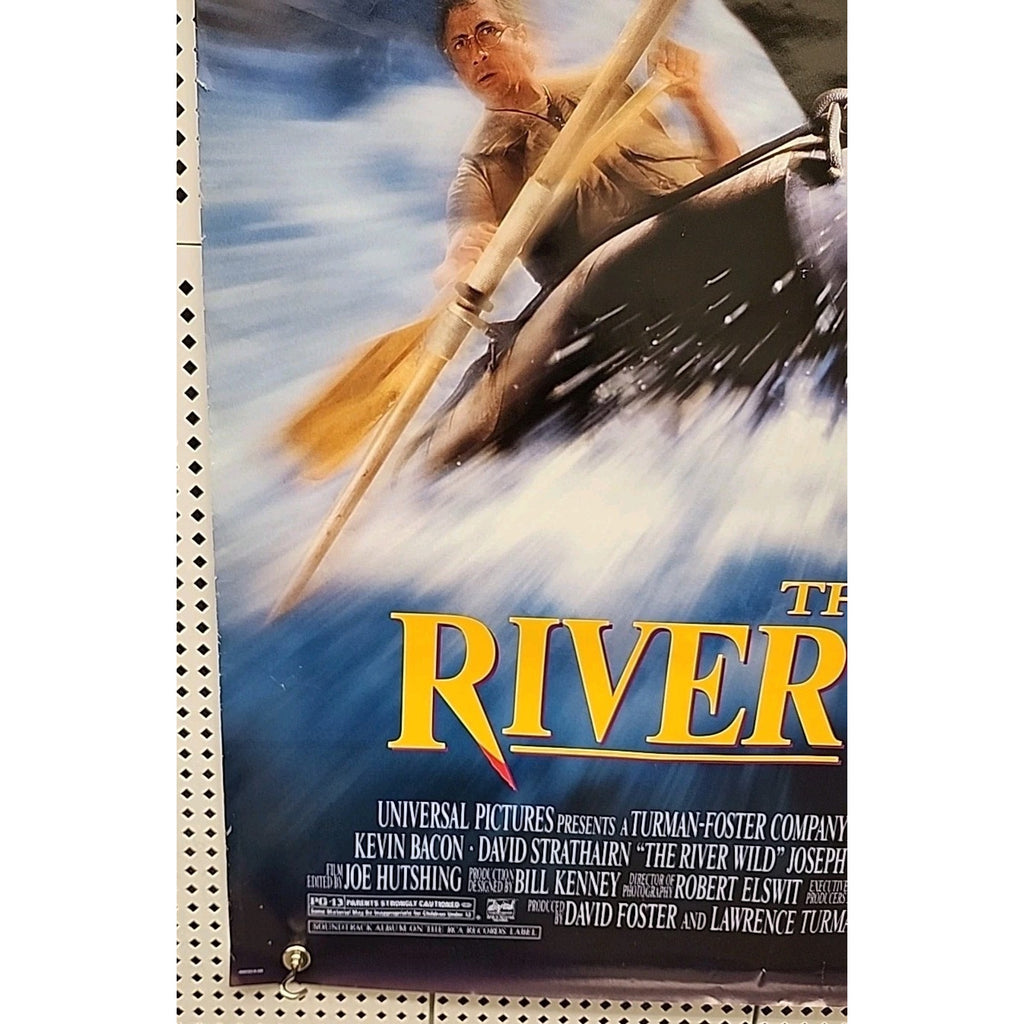 39x26 Original 1994 The River Wild Movie Film Poster Meryl Streep Kevin Bacon