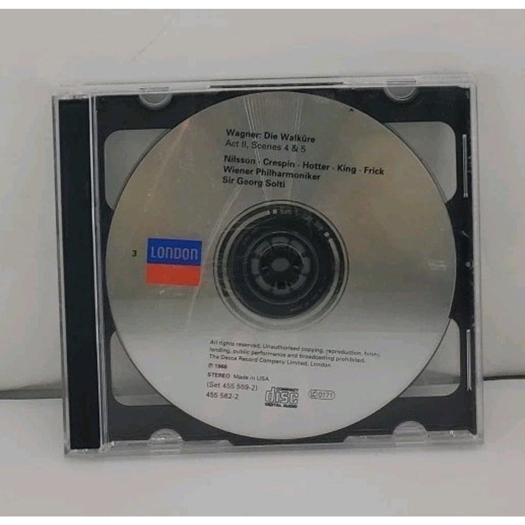 Wagner Die Walkure Act II: Scenes 4 & 5 - Wagner Die Walkure Act III 2 CDs