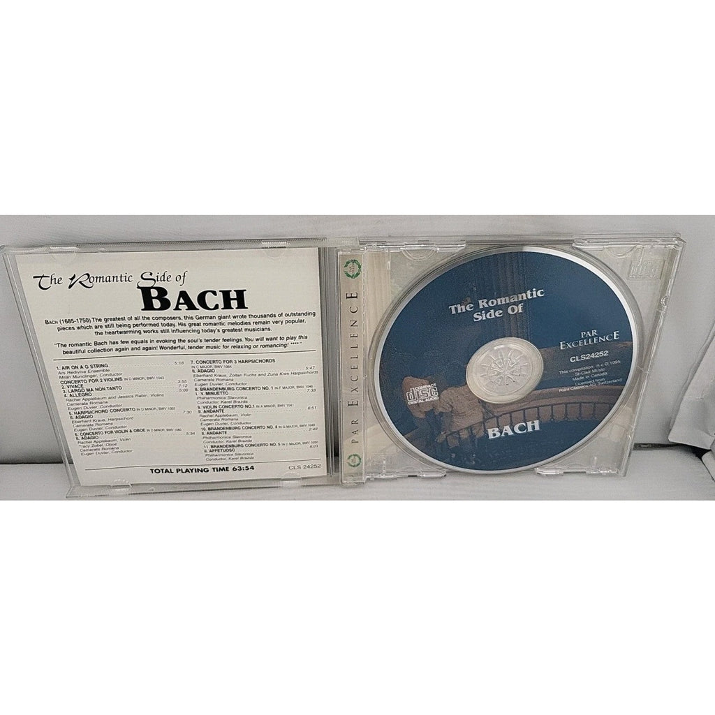 The Romantic Side Of Bach CD