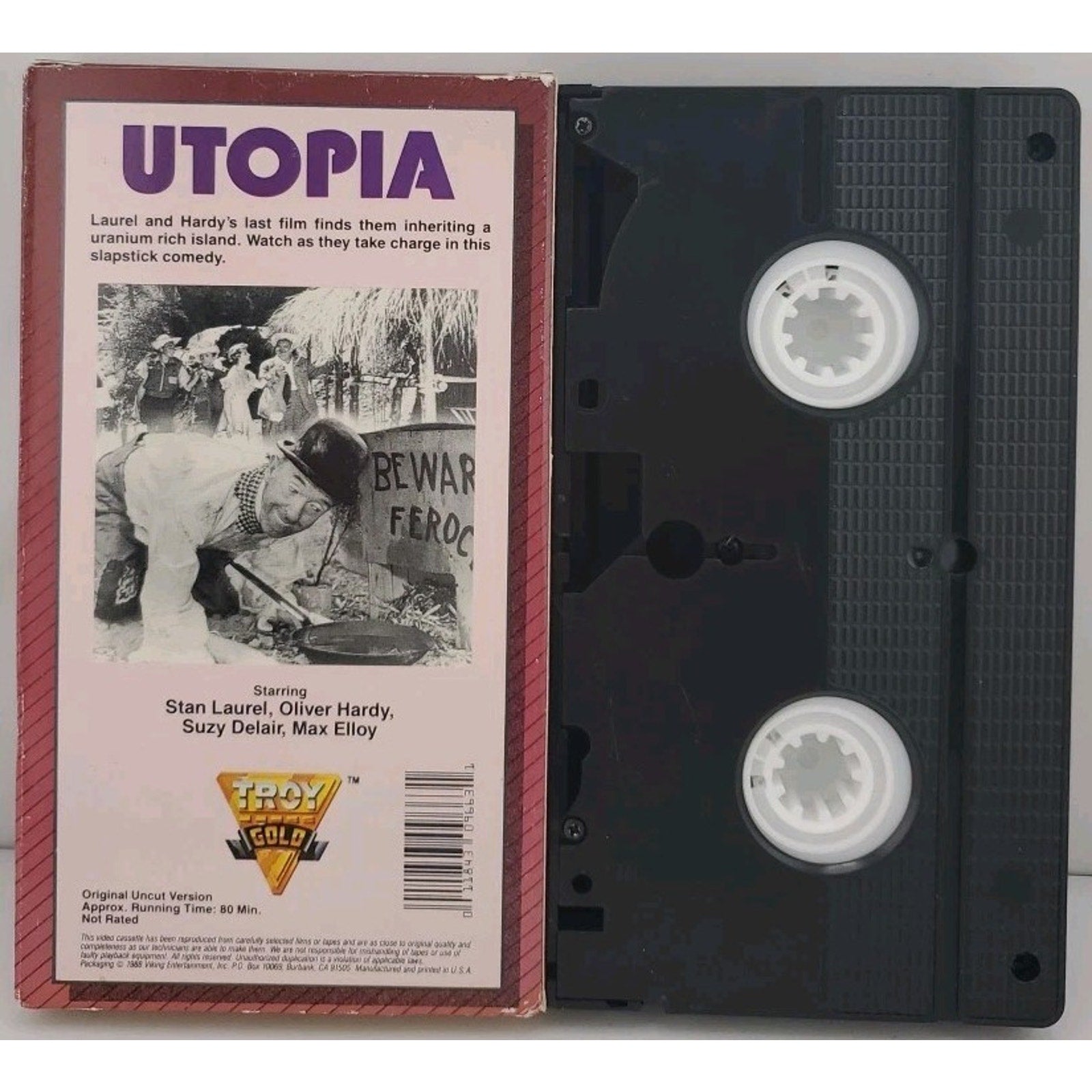 Utopia: VHS - Stan Laurel, Oliver Hardy, 1988