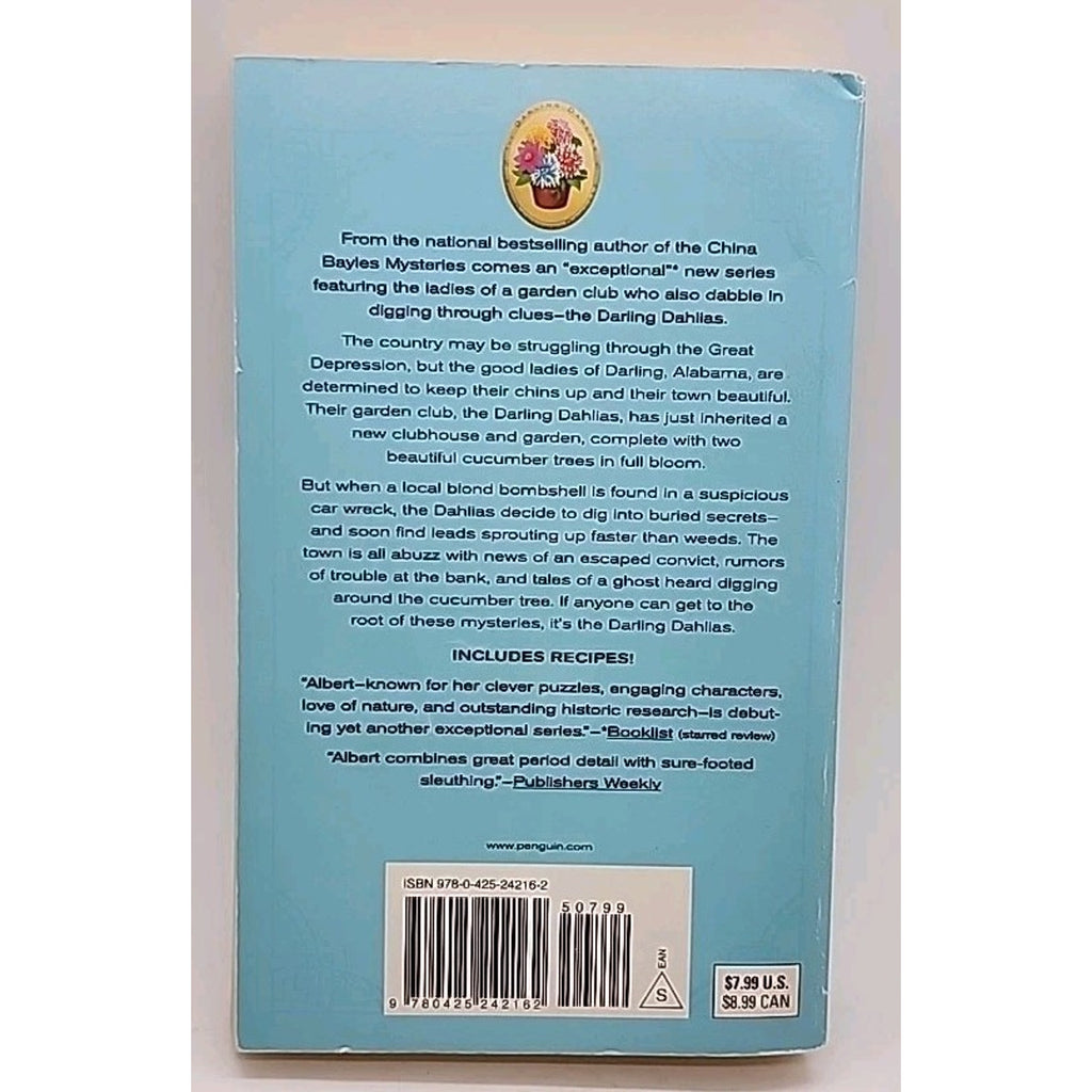 Darling Dahlias and the Cucumber Tree by Susan Wittig Albert (2011, Uk- a Format