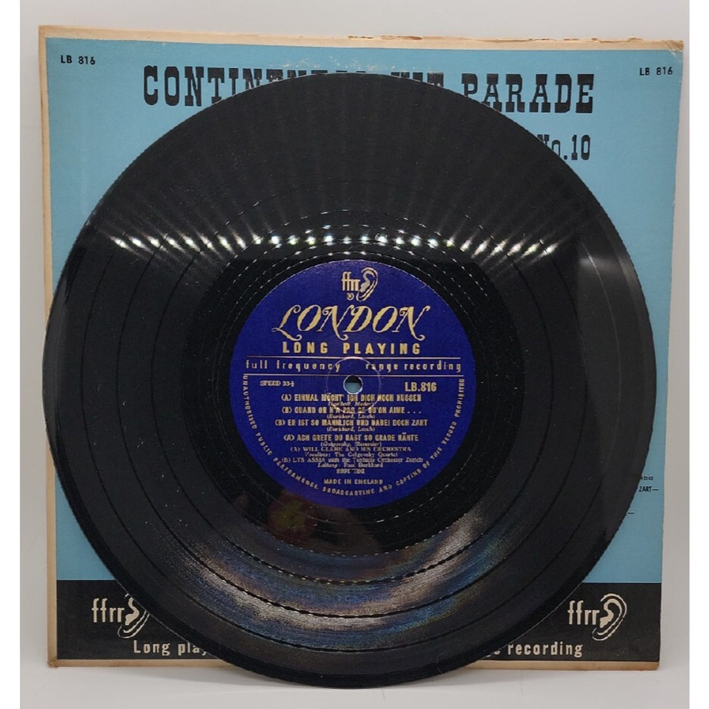 Continental Hit Parade No. 10 Record