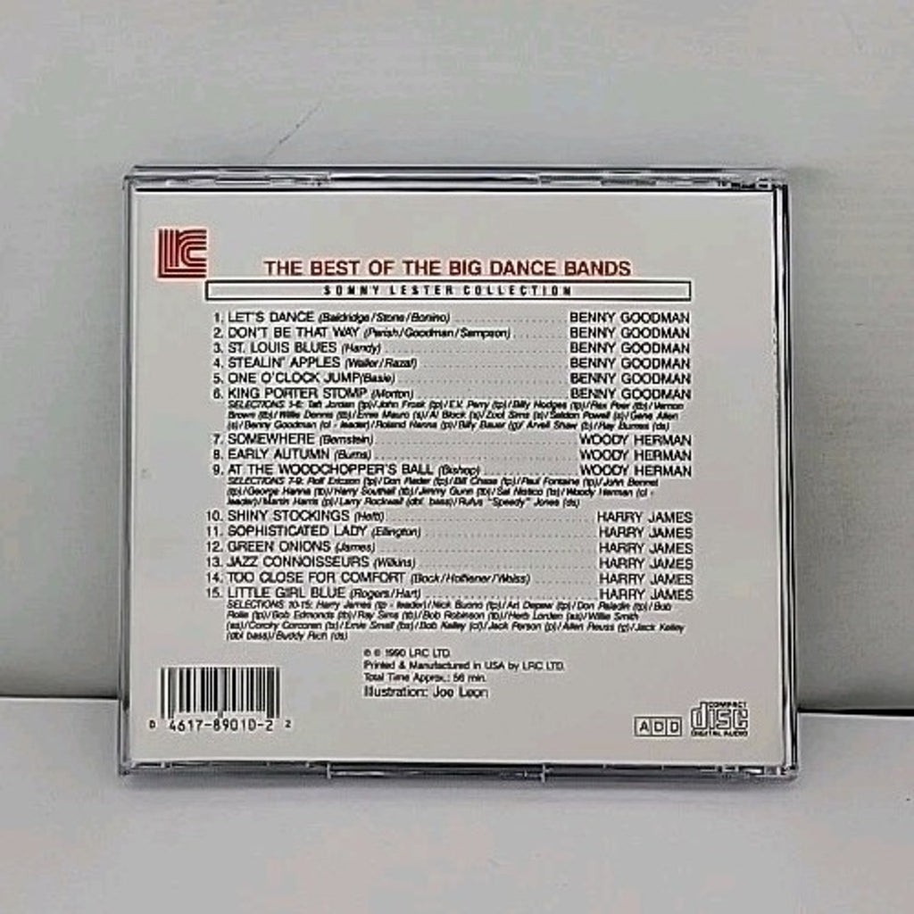 The Best of the Big Dance Bands by Various Artists (CD, 1990, Lester...