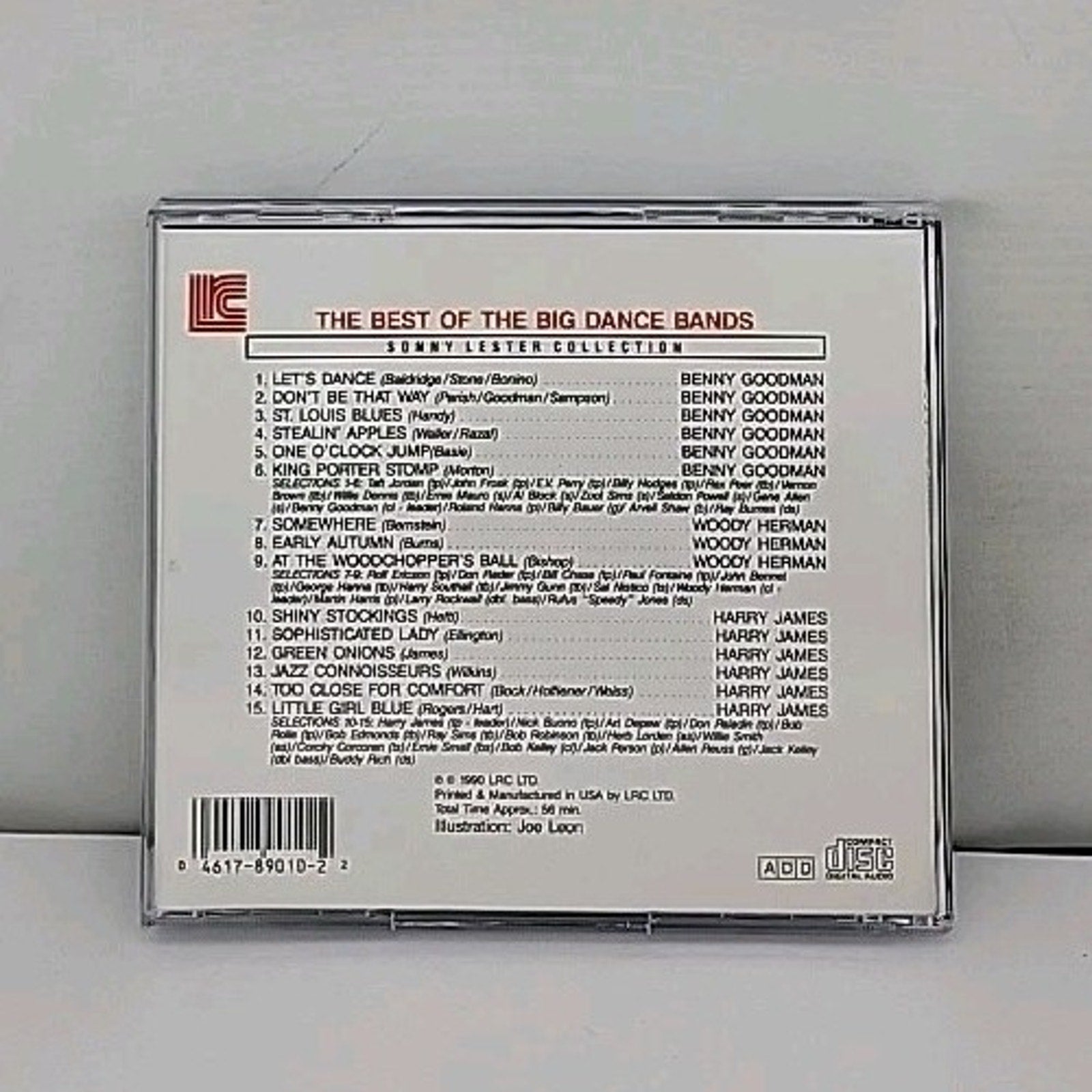 The Best of the Big Dance Bands by Various Artists (CD, 1990, Lester...