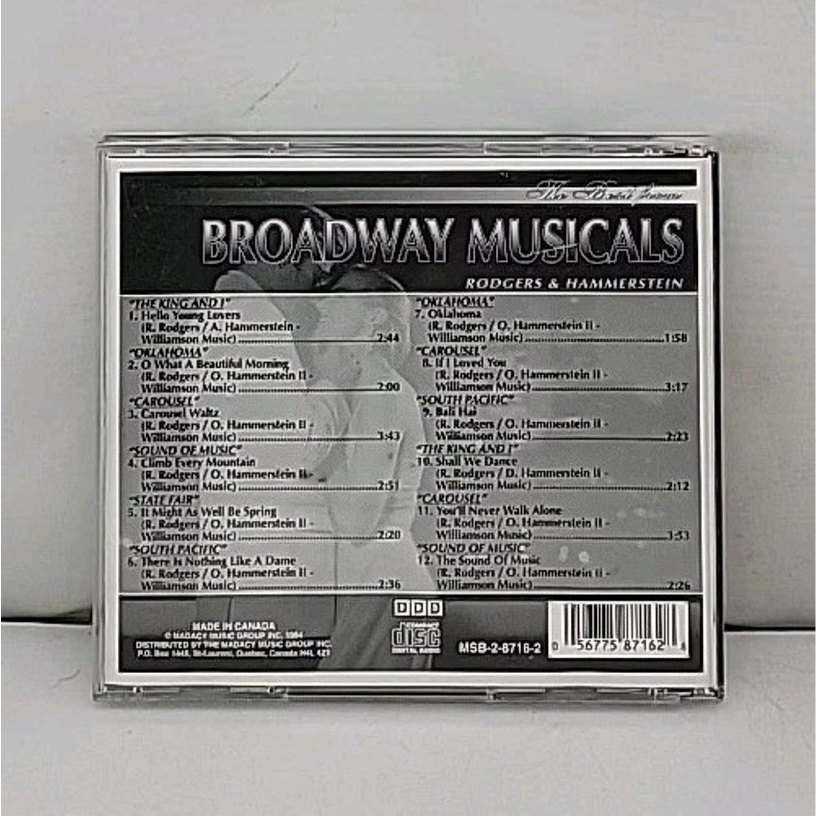 Best from Broadway Musicals by Various (CD, 1995)
