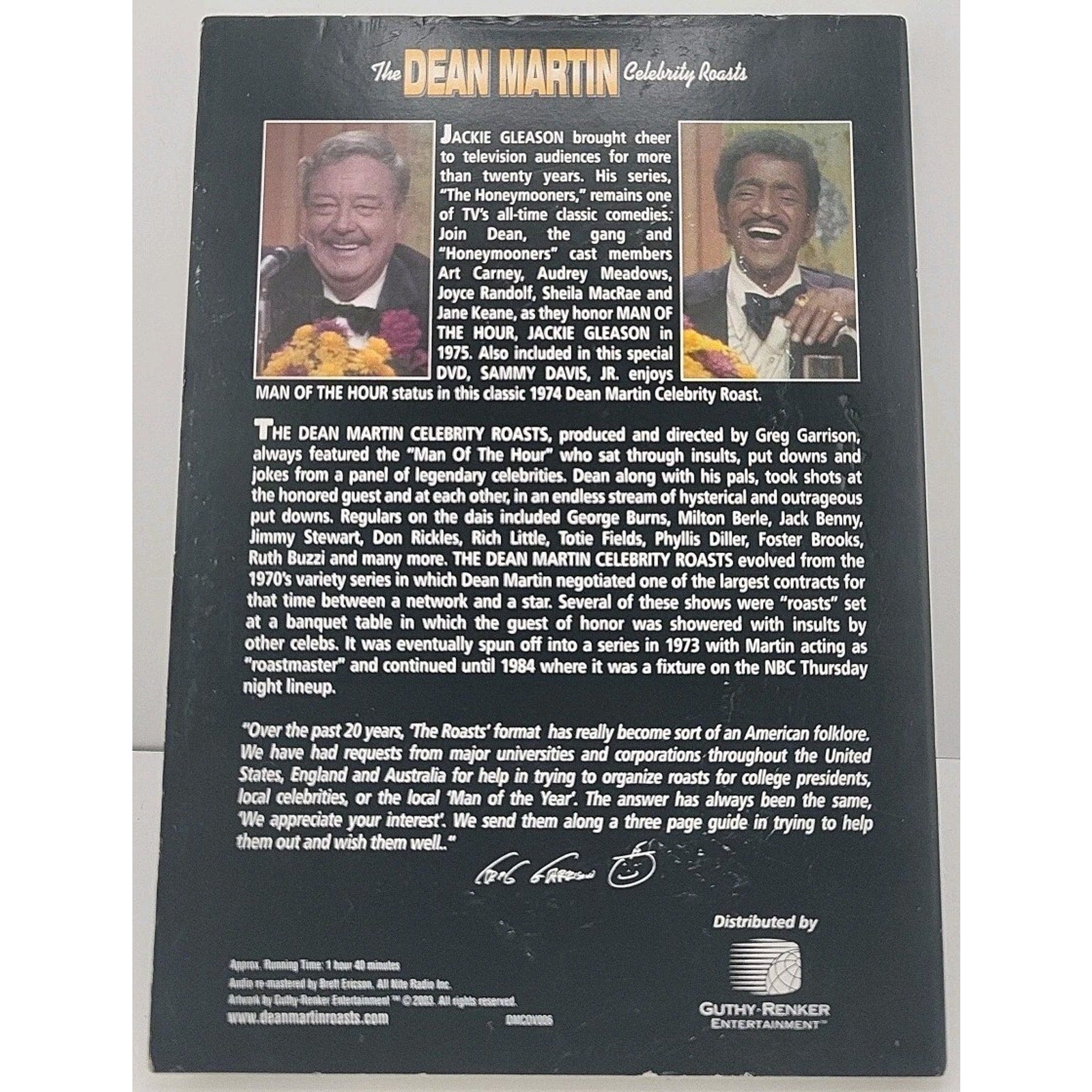 The Dean Martin Celebrity Roasts (DVD, 2003, Special Edition)