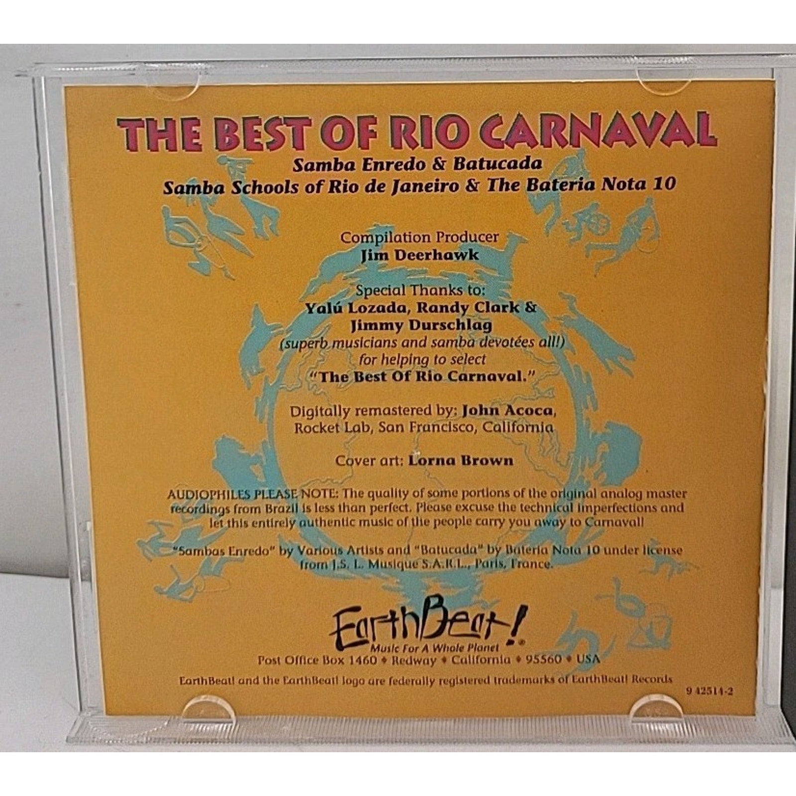 Samba Enredo & Batucada by Various (CD, 1993)