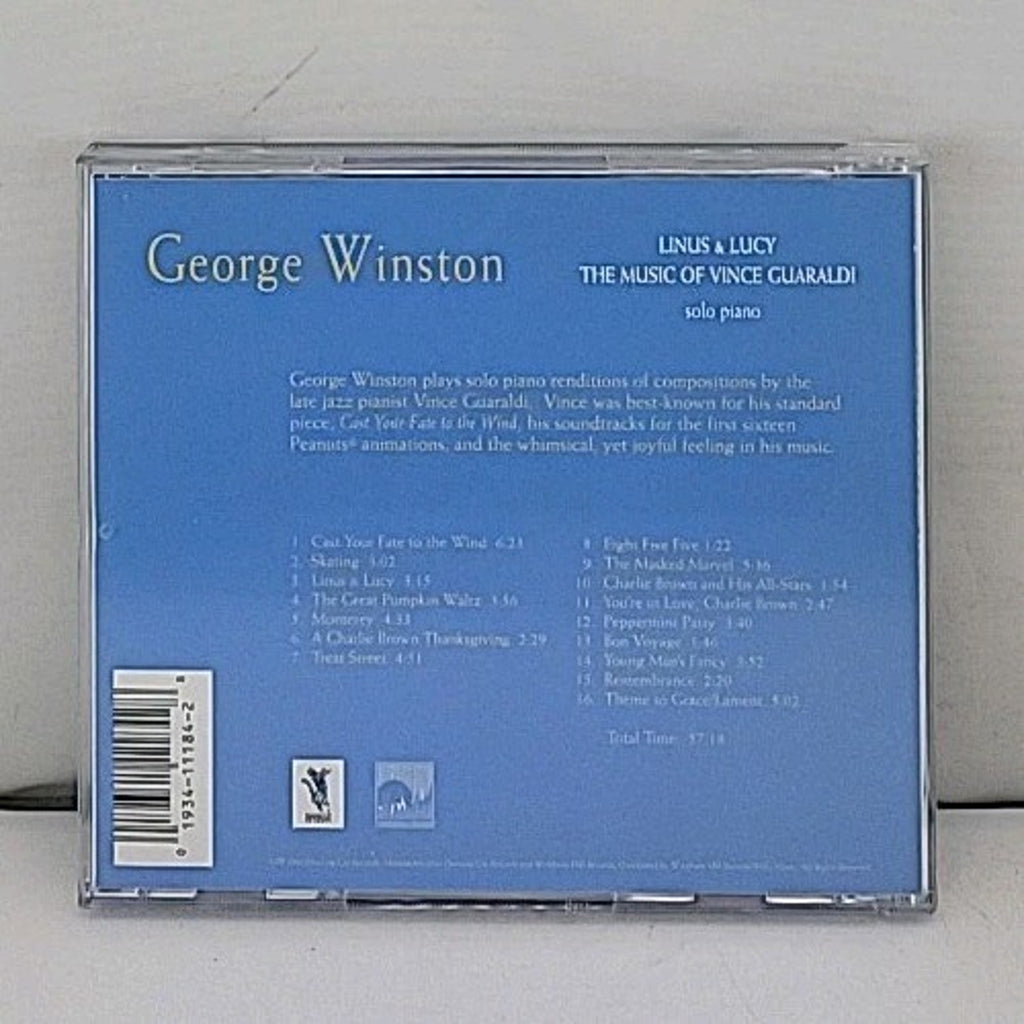 Linus & Lucy-Music of Vince Gu by George Winston (CD, 1996)