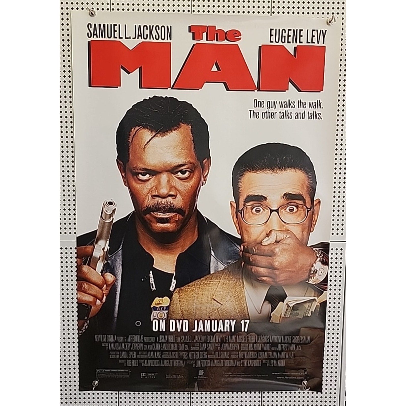The Man Video Release Poster 27x40